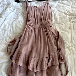 Ruffled Muave Romper